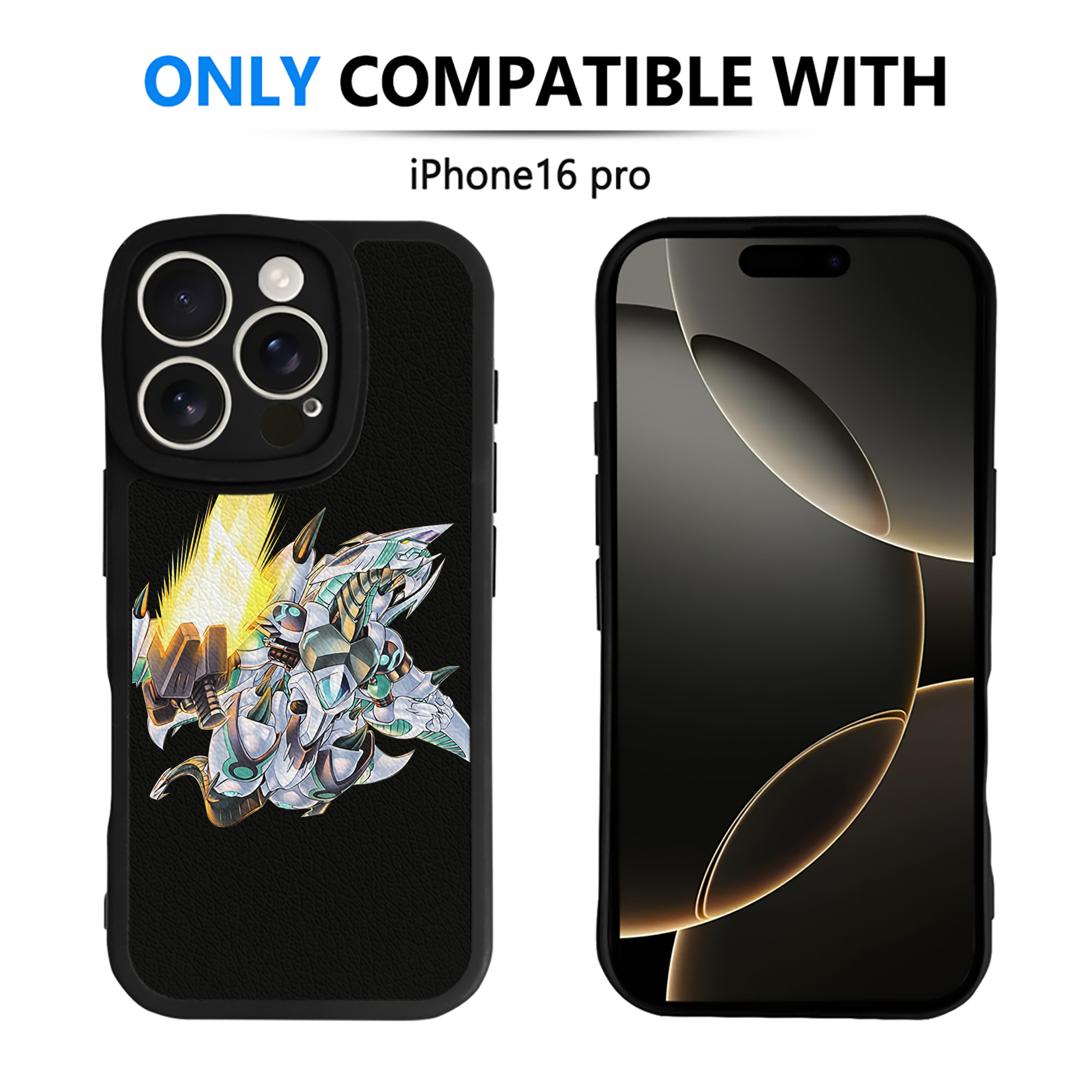 遊☆戯☆王 Yu-Gi-Oh! 【iPhone 16シリーズ対応】シリコンスマホケース（レザー調） 材質：シリコン